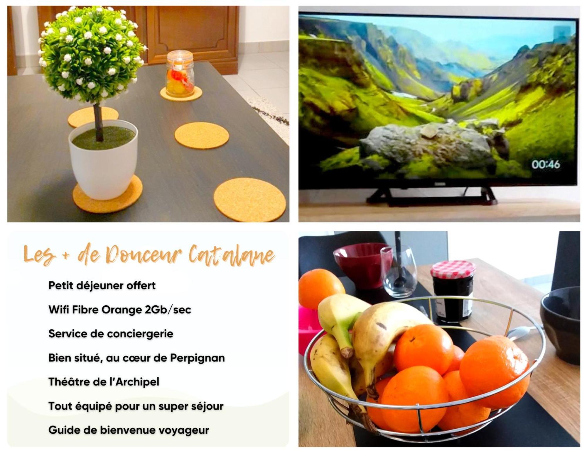 Sejour Perpignan Avec Petit-Dejeuner A La Demande A 20 Minutes De L'Espagne A La Douceur Catalane Buitenkant foto